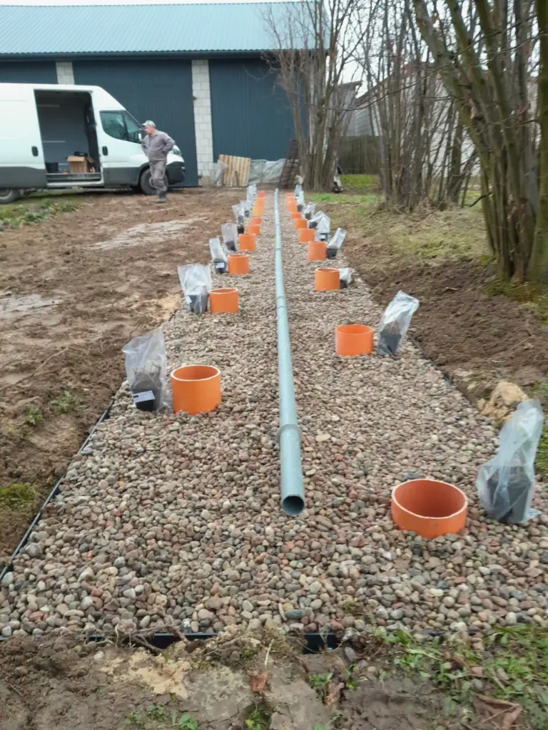 Przydomowa oczyszczalnia ścieków w Łęcznej