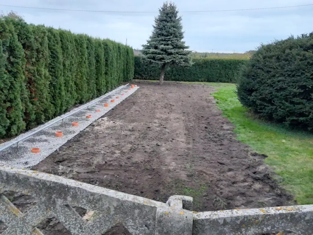 Budowa przydomowej oczyszczalni biologicznej w Lipsku przez certyfikowaną ekipę Eco Invest.